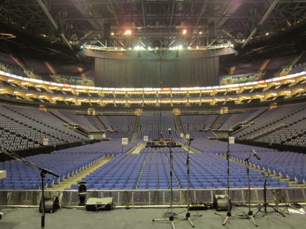 On Stage at the O2 Arena, London – Carl Verheyen